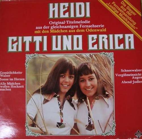 Cover Gitti Und Erica* - Heidi (LP, Album) Schallplatten Ankauf