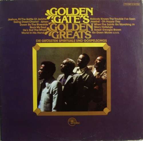 Cover Golden Gate Quartet* - Golden Gate's Golden Greats (2xLP, Comp, Gat) Schallplatten Ankauf