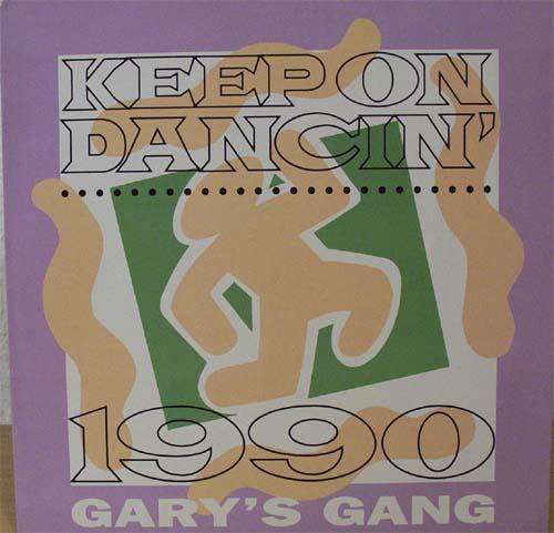 Cover Gary's Gang - Keep On Dancin' 1990 (12) Schallplatten Ankauf