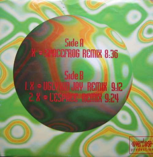 Cover DJ Scot Project - X  (Remixes) (12) Schallplatten Ankauf