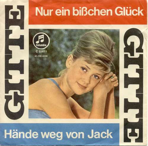 Cover Gitte* - Nur Ein Bißchen Glück / Hände Weg Von Jack (7, Single) Schallplatten Ankauf