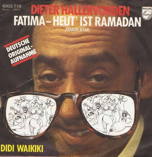 Cover Dieter Hallervorden - Fatima - Heut Ist Ramadan (7, Single) Schallplatten Ankauf