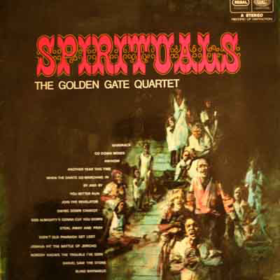 Cover The Golden Gate Quartet - Spirituals (LP, Album, RE) Schallplatten Ankauf