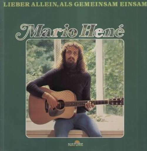 Cover Mario Hené - Lieber Allein, Als Gemeinsam Einsam (LP, Album) Schallplatten Ankauf