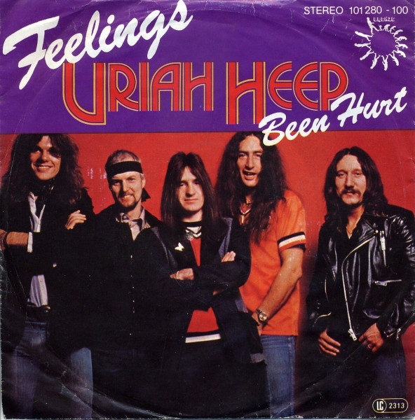 Cover Uriah Heep - Feelings (7, Single) Schallplatten Ankauf