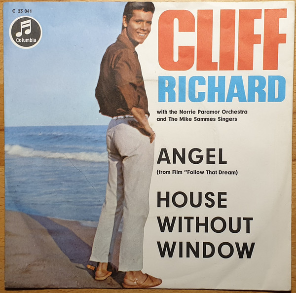 Cover Cliff Richard - Angel (7, Single) Schallplatten Ankauf