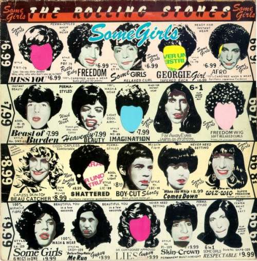 Cover The Rolling Stones - Some Girls (LP, Album, Red) Schallplatten Ankauf