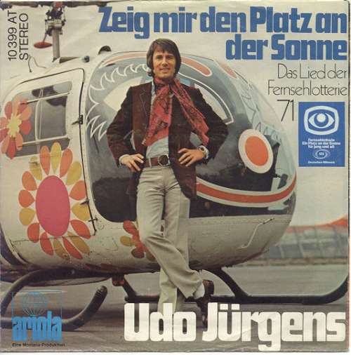Cover Udo Jürgens - Zeig Mir Den Platz An Der Sonne (7, Single) Schallplatten Ankauf