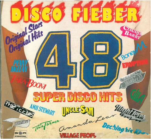 Cover Various - Disco Fieber - 48 Super Disco Hits (3xLP, Comp, Club) Schallplatten Ankauf