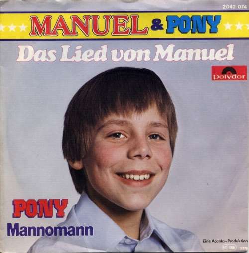 Cover Manuel (9) & Pony (3) - Das Lied Von Manuel (7, Single) Schallplatten Ankauf