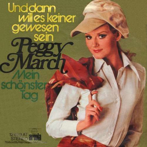 Cover Peggy March - Und Dann Will Es Keiner Gewesen Sein (7, Single) Schallplatten Ankauf