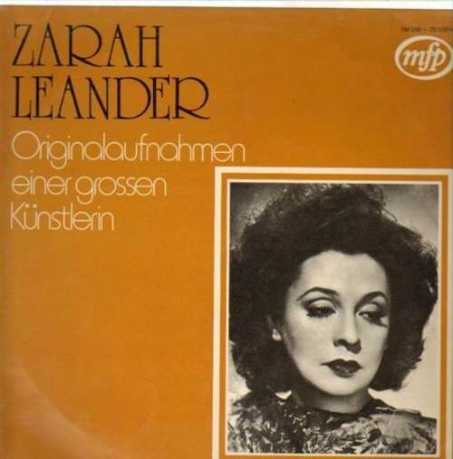 Cover Zarah Leander - Originalaufnahmen Einer Großen Künstlerin (LP, Comp, RE) Schallplatten Ankauf
