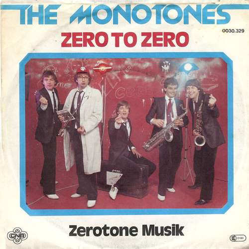 Cover The Monotones (2) - Zero To Zero (7, Single) Schallplatten Ankauf