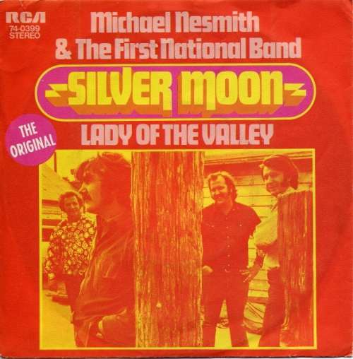 Cover Michael Nesmith & The First National Band - Silver Moon (7, Single) Schallplatten Ankauf