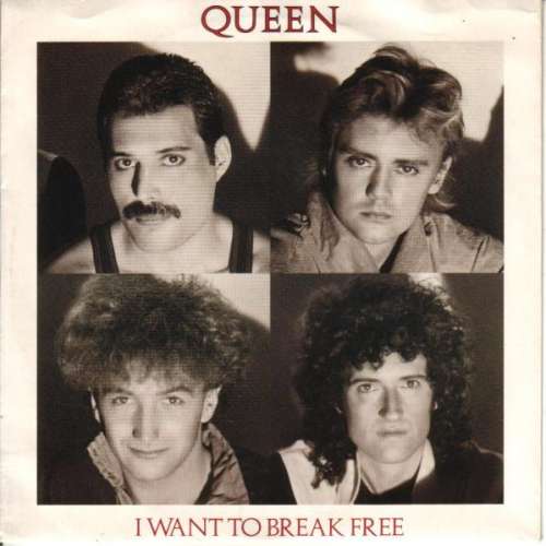 Cover Queen - I Want To Break Free (7, Single) Schallplatten Ankauf