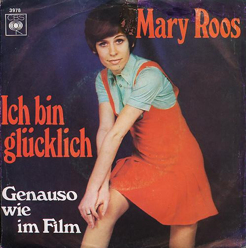 Cover Mary Roos - Ich Bin Glücklich / Genauso Wie Im Film (7, Single) Schallplatten Ankauf