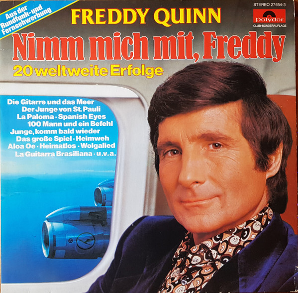 Cover Freddy Quinn - Nimm Mich Mit, Freddy (LP, Comp, Club) Schallplatten Ankauf