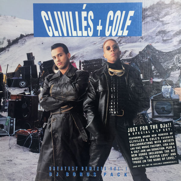 Cover Clivillés & Cole - Greatest Remixes Vol. 1 (DJ Bonus Pack) (4x12, Comp, Promo + Box) Schallplatten Ankauf