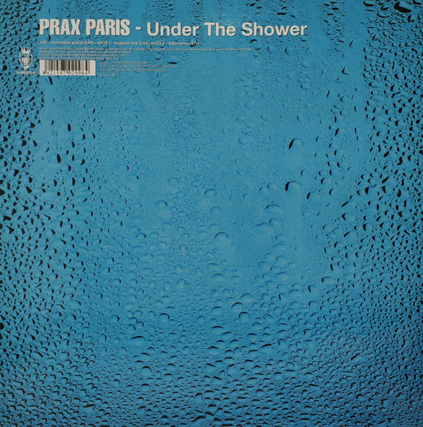 Cover Prax Paris - Under The Shower (12) Schallplatten Ankauf
