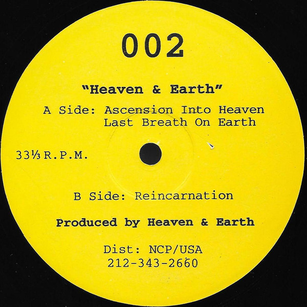 Cover Heaven & Earth (3) - Ascension Into Heaven (12) Schallplatten Ankauf