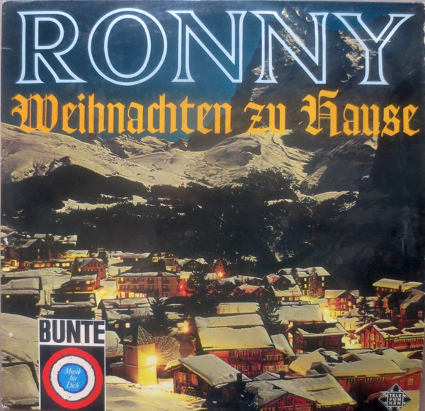 Cover Ronny (4) - Weihnachten Zu Hause (LP, Album) Schallplatten Ankauf