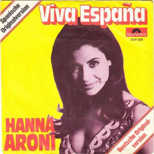 Cover Hanna Aroni - Viva España (7, Single) Schallplatten Ankauf