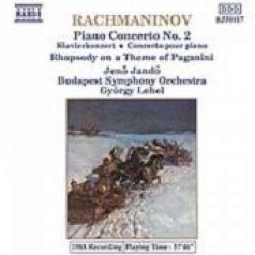 Bild Rachmaninov* - Jenö Jandó - Budapest Symphony Orchestra - György Lehel - Piano Concerto No. 2 • Rhapsody On A Theme Of Paganini (CD, Album) Schallplatten Ankauf