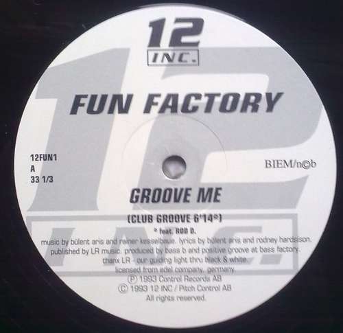 Cover Fun Factory - Groove Me (12) Schallplatten Ankauf