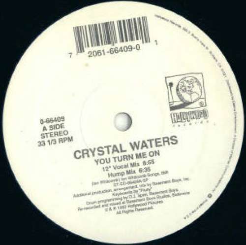 Cover Crystal Waters - You Turn Me On (12) Schallplatten Ankauf