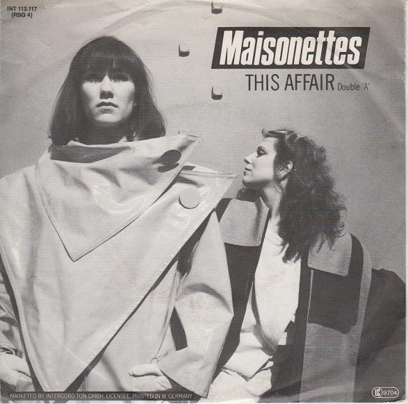 Cover Maisonettes* - This Affair / Say It Again (7, Single) Schallplatten Ankauf
