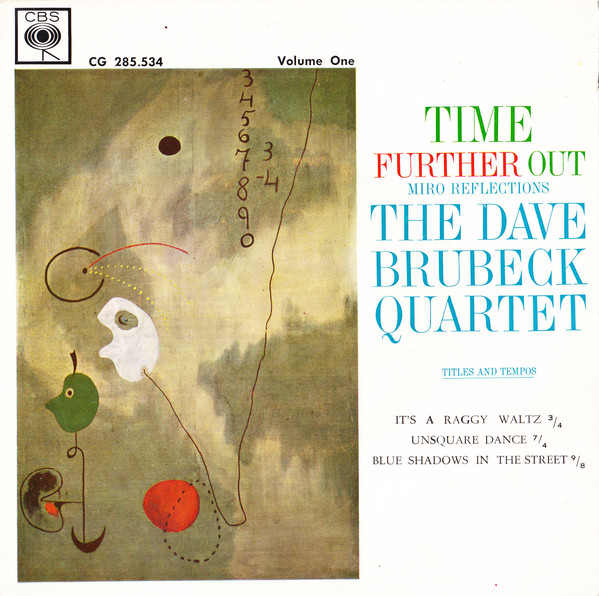 Cover The Dave Brubeck Quartet - Time Further Out, Volume 1  (Miro Reflections) (7, EP) Schallplatten Ankauf