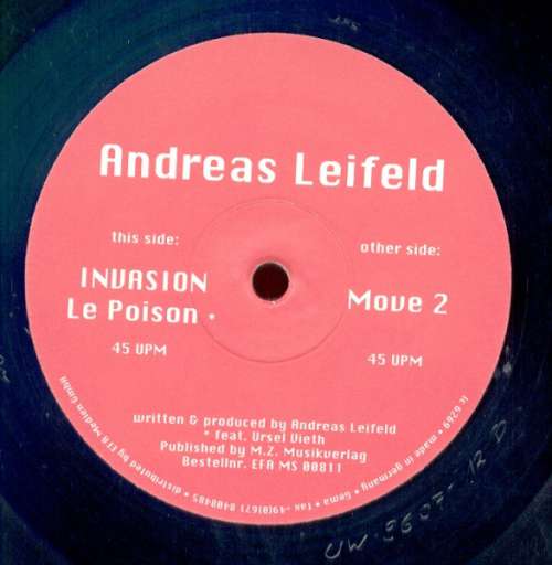 Cover Andreas Leifeld - Move (12) Schallplatten Ankauf