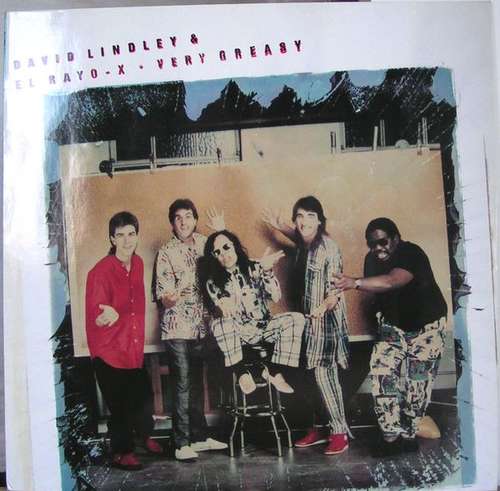 Cover David Lindley And El Rayo-X - Very Greasy (LP, Album) Schallplatten Ankauf
