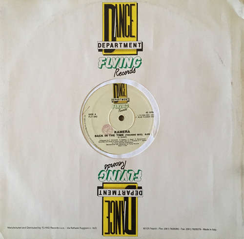 Cover Kamera - Back In The Time (12, Whi) Schallplatten Ankauf