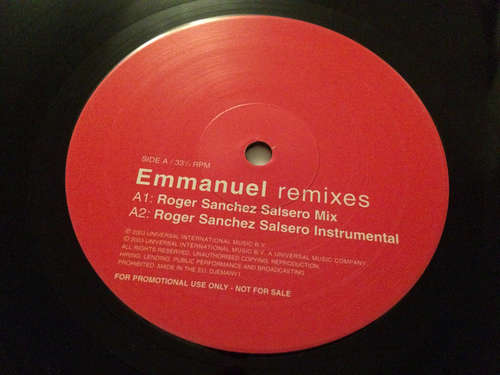 Cover Emmanuel - Guajira (Roger Sanchez Remixes) (12) Schallplatten Ankauf