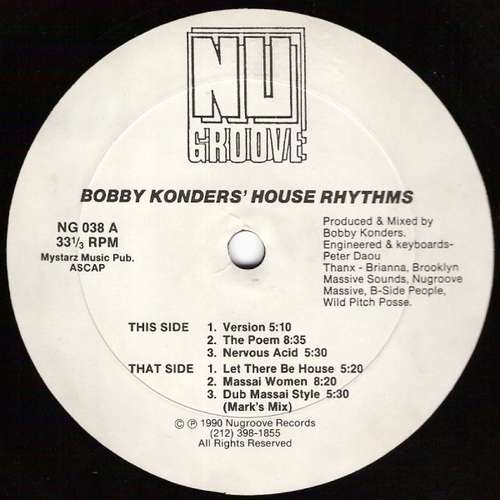 Cover House Rhythms Schallplatten Ankauf