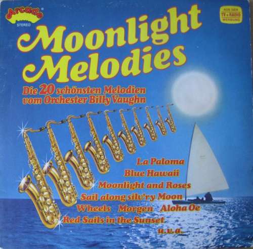 Cover Orchester Billy Vaughn* - Moonlight Melodies (Die 20 Schönsten Melodien Vom Orchester Billy Vaughn) (LP, Comp, Mono) Schallplatten Ankauf