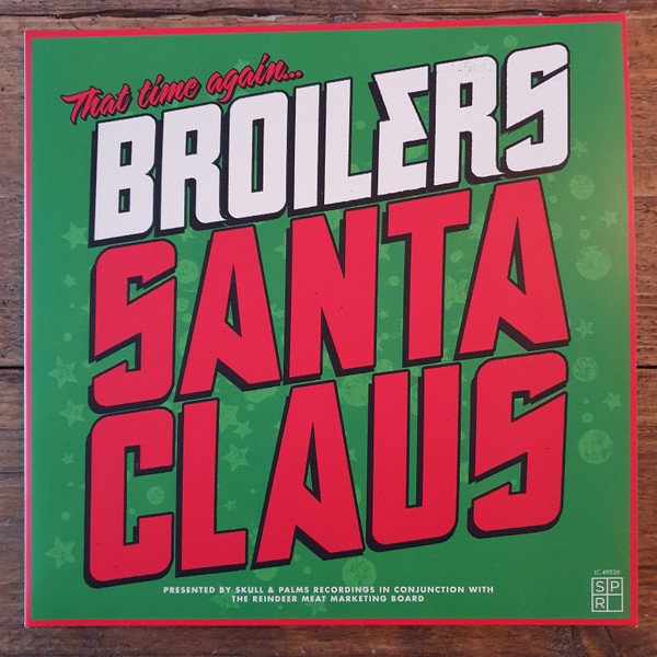 Cover Broilers - Santa Claus (LP, Album, Ltd, Num) Schallplatten Ankauf