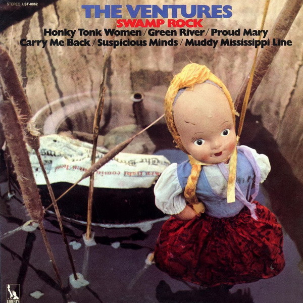 Cover The Ventures - Swamp Rock (LP, Album, Res) Schallplatten Ankauf