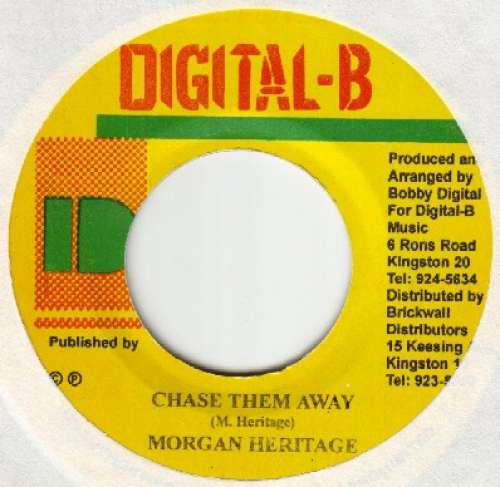 Cover Morgan Heritage - Chase Them Away (7, MP) Schallplatten Ankauf