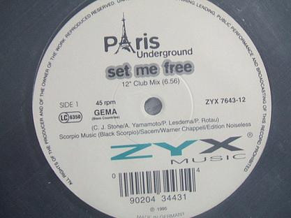 Bild Paris Underground - Set Me Free (12, Maxi) Schallplatten Ankauf