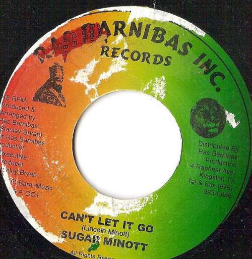 Cover Sugar Minott - Can't Let It Go (7) Schallplatten Ankauf