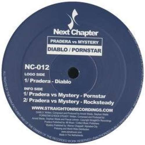 Cover Pradera Vs DJ Mystery (3) - Diablo / Pornstar (12) Schallplatten Ankauf
