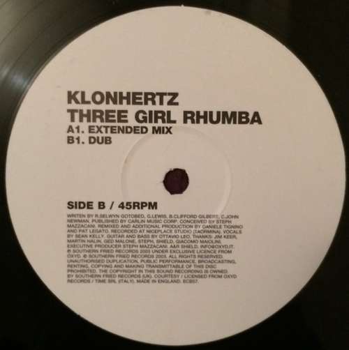 Bild Klonhertz - Three Girl Rhumba (12) Schallplatten Ankauf