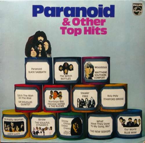 Bild Various - Paranoid & Other Top Hits (LP, Smplr) Schallplatten Ankauf