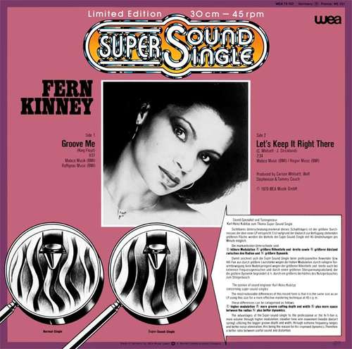 Cover Fern Kinney - Groove Me (12, Single, Ltd) Schallplatten Ankauf