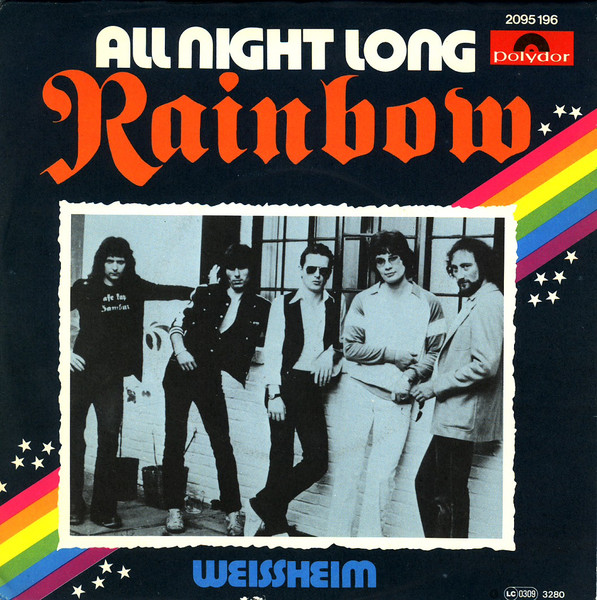 Bild Rainbow - All Night Long (7, Single) Schallplatten Ankauf