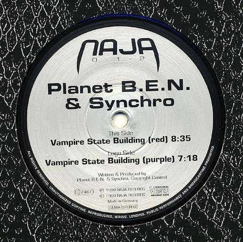 Cover Planet B.E.N. & Synchro - Vampire State Building (12) Schallplatten Ankauf