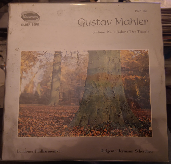 Cover Gustav Mahler, Londoner Philharmoniker*, Hermann Scherchen - Sinfonie Nr. 1 D-dur (Der Titan) (LP) Schallplatten Ankauf
