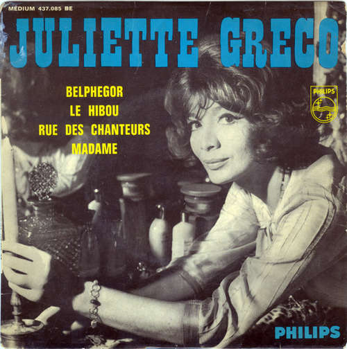 Cover Juliette Greco* - Belphégor (7, EP, Mono) Schallplatten Ankauf